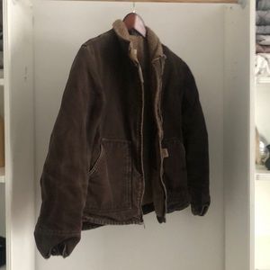 Carhartt Women’s Jacket Fleece Lined - Brown - Size Medium